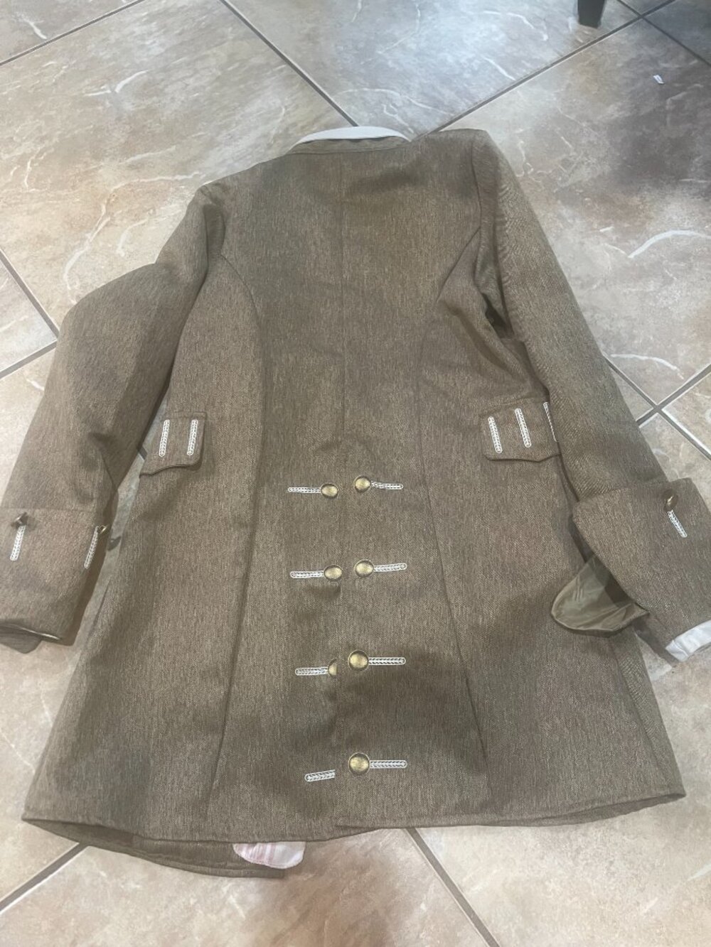 Disney Store Jack Sparrow Pirates Caribbean Costume Jacket 11/12 - Picture 11 of 11